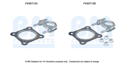 BM CATALYSTS FK90712 Катализатор  для VW GOLF III Cabriolet (1E7) 1.8