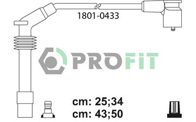 Комплект проводов зажигания PROFIT 1801-0433 для OPEL ZAFIRA
