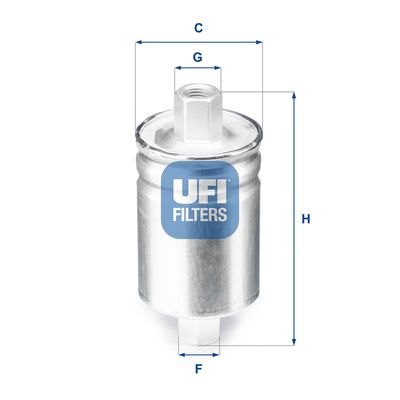 UFI 31.750.00 Топливный фильтр  для ROVER COUPE (Ровер Коупе)