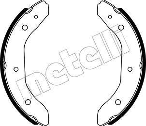 Комплект тормозных колодок METELLI 53-0640 для TOYOTA DYNA