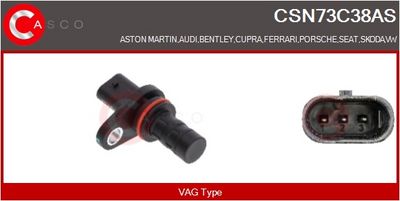 SENZOR IMPULSURI ARBORE COTIT CASCO CSN73C38AS