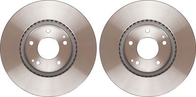 Brake disc Voor Links/Rechts past: SSANGYONG ACTYON II, ACTYON SPORTS I, KORANDO, TORRES 1.5-Electric 11.10-