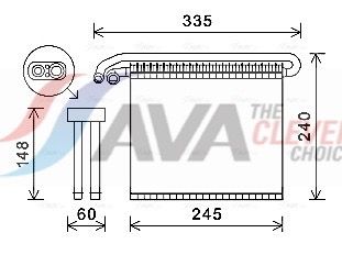 EVAPORATOR AER CONDITIONAT