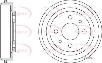 Brake Drum APEC DRM9113