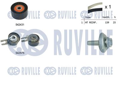 RUVILLE 550370 Комплект ГРМ  для PEUGEOT 208 (Пежо 208)