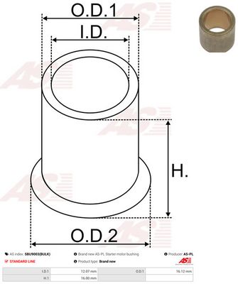 BUCSA ARBORE DEMAROR AS-PL SBU9003BULK 1