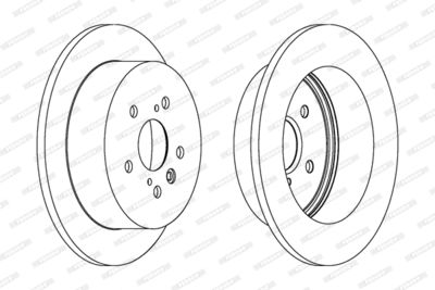 DISC FRANA FERODO DDF1380 1