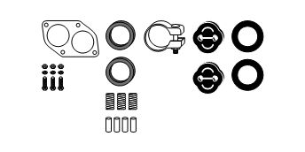 SET MONTARE SISTEM DE ESAPAMENT HJS 82112379