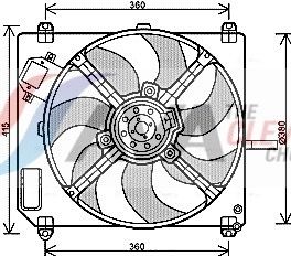 LüFTER MOTORKüHLUNG