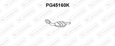 Катализатор VENEPORTE PG45160K для PEUGEOT 405