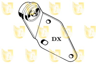 Подвеска, двигатель UNIGOM 395032 для FIAT PANDA
