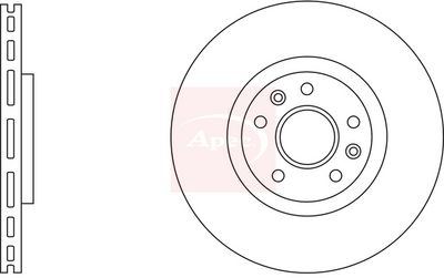 APEC Brake Disc DSK3854