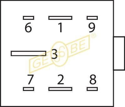 UNITATE DE CONTROL BUJII INCANDESCENTE GEBE 990491 3