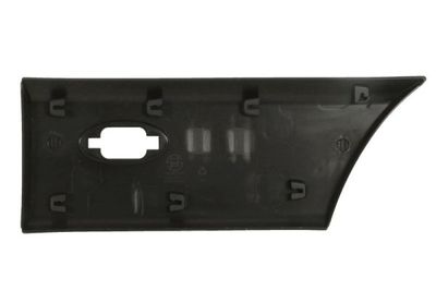 Garneerstroken voor spatbord Aan de voorkant Rechts (Voor, zwart, met lichtdoorlatend gat) past: RENAULT MASTER III 06.19-05.24
