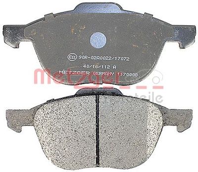 Brake Pad Set, disc brake 1170008