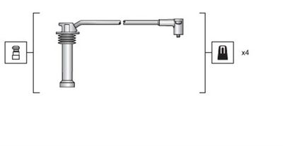 gyújtókábelkészlet MAGNETI MARELLI 941318111142