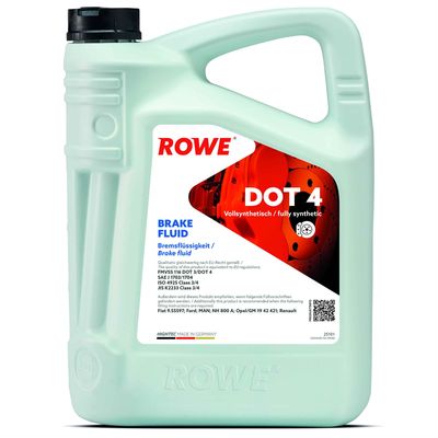ROWE - brzdová kvapalina DOT 4, 5L