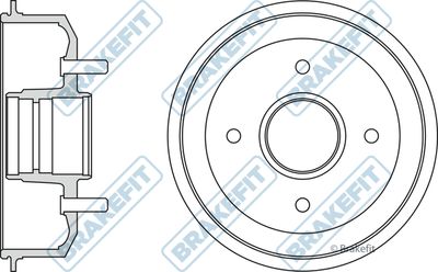 APEC Brake Drum BDR9038