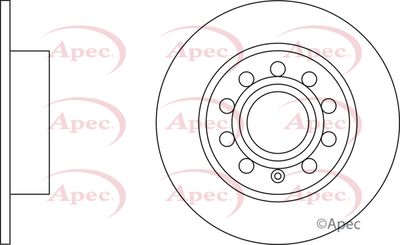 Brake Disc APEC DSK2221