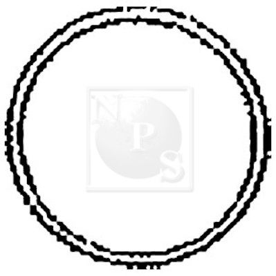 NPS H433A04 Прокладка глушителя  для HONDA LOGO (Хонда Лого)