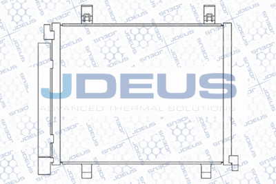 Конденсатор, кондиционер JDEUS M-730060A для SEAT Mii