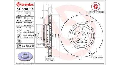 DISC FRANA MAGNETI MARELLI 360406132104