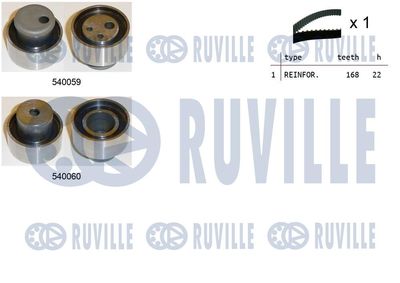 RUVILLE 550003 Комплект ГРМ  для FIAT DUNA (Фиат Дуна)
