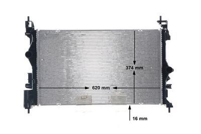 MAHLE Kühler, Motorkühlung