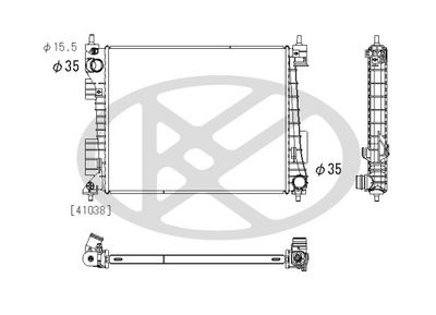 Radiator, racire motor Koyorad PL813920
