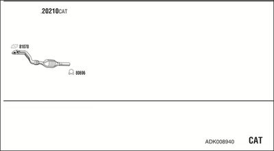 SISTEM DE ESAPAMENT WALKER ADK008940