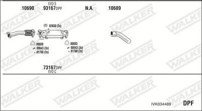 ABGASANLAGE WALKER IVK034489