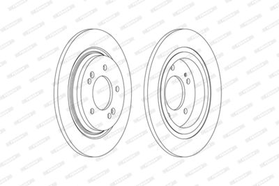 DISC FRANA FERODO DDF2604C 1