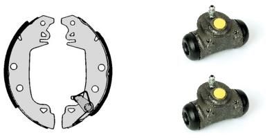 BREMBO Stabdžių trinkelių komplektas