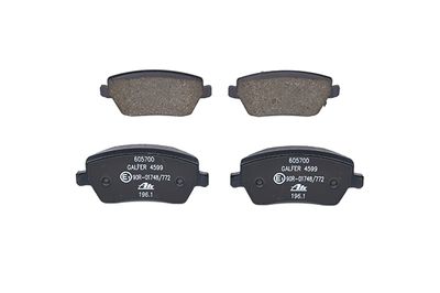 BREMSBELAGSATZ SCHEIBENBREMSE ATE 13046057002 14