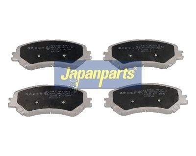 JAPANPARTS Stabdžių trinkelių rinkinys, diskinis stabdys