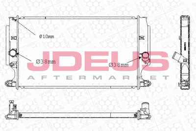KüHLER MOTORKüHLUNG JDEUS M0280170