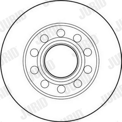 JURID 562192J Тормозные диски  для AUDI A4 B6 Avant (8E5) 2.5 TDI quattro