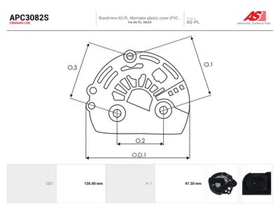 Čepička, generátor AS-PL APC3082S