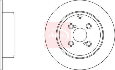 APEC Brake Disc DSK2182