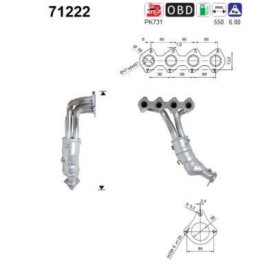 Katalizator AS 71222