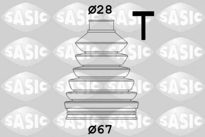 SASIC 1906023 Пыльник шруса  для AUDI A1 (Ауди А1)