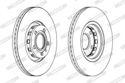 DISC FRANA FERODO DDF1706C 1
