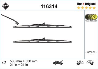 Wiper Blade 116314