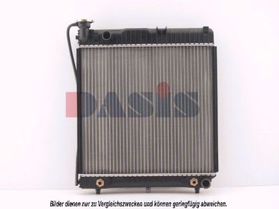 Радиатор, охлаждение двигателя AKS DASIS 132460N для MERCEDES-BENZ T1/TN