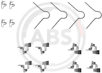 Комплектующие, колодки дискового тормоза A.B.S. 1030Q для TOYOTA TERCEL