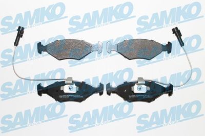 Комплект тормозных колодок, дисковый тормоз SAMKO 5SP680 для FIAT ALBEA