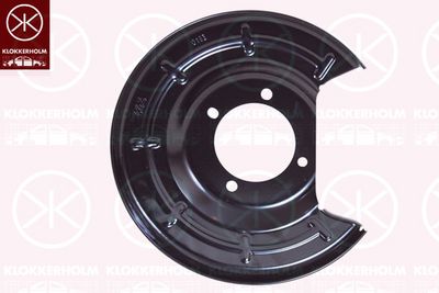 Panel rozbryzgiwujący, tarcza hamulcowa KLOKKERHOLM 5053874