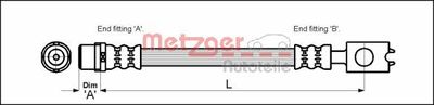 Brake Hose 4116222