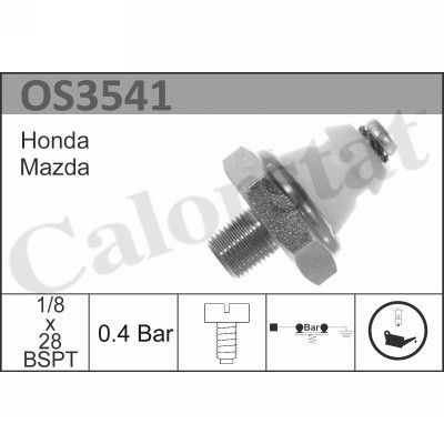 CALORSTAT by Vernet OS3541 Датчик давления масла  для HONDA NSX (Хонда Нсx)