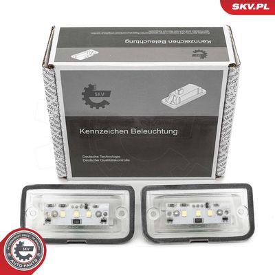 Osvětlení SPZ ESEN SKV 72SKV507